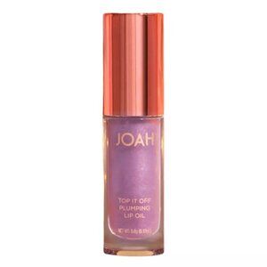 JOAH Top It Off Lip Plumping Oil 0.13 oz / 3.8 g Bubbly Gloss Beauty Makeup